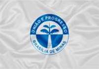 Bandeira Brasão de Brasília de Minas